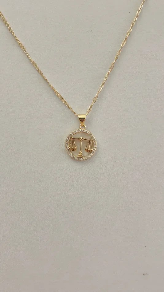 Morena and Proud Necklaces Diamond Zodiac Necklace