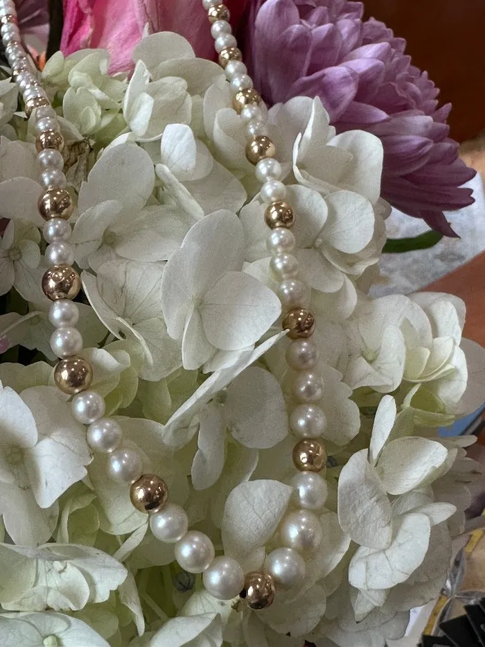 Necklaces 14 Karat Yellow Gold Cultured Pearls Gold Bead Necklace 32500284 ONeills Estate Jewelry Necklaces 14 Karat Yellow Gold Cultured Pearls Gold Bead Necklace 32500284 ONeills Estate Jewelry