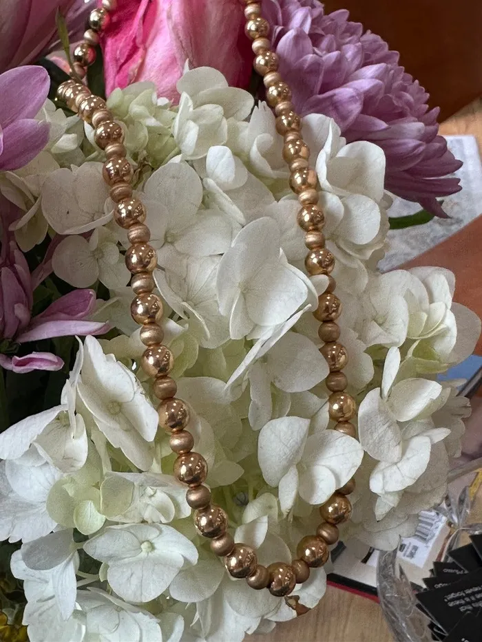 Necklaces 14 Karat Yellow Gold Hollow Bead Necklace 44500137 ONeills Estate Jewelry Necklaces 14 Karat Yellow Gold Hollow Bead Necklace 44500137 ONeills Estate Jewelry