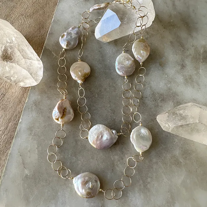 Necklaces Arielle Freshwater pearl Necklace Robindira Unsworth