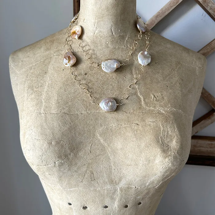 Necklaces Arielle Freshwater pearl Necklace Robindira Unsworth