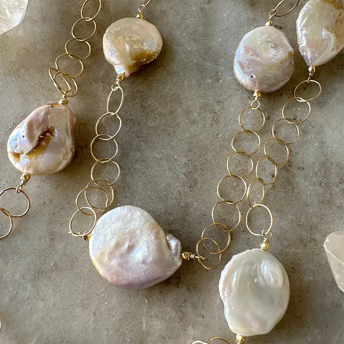 Necklaces Arielle Freshwater pearl Necklace Robindira Unsworth