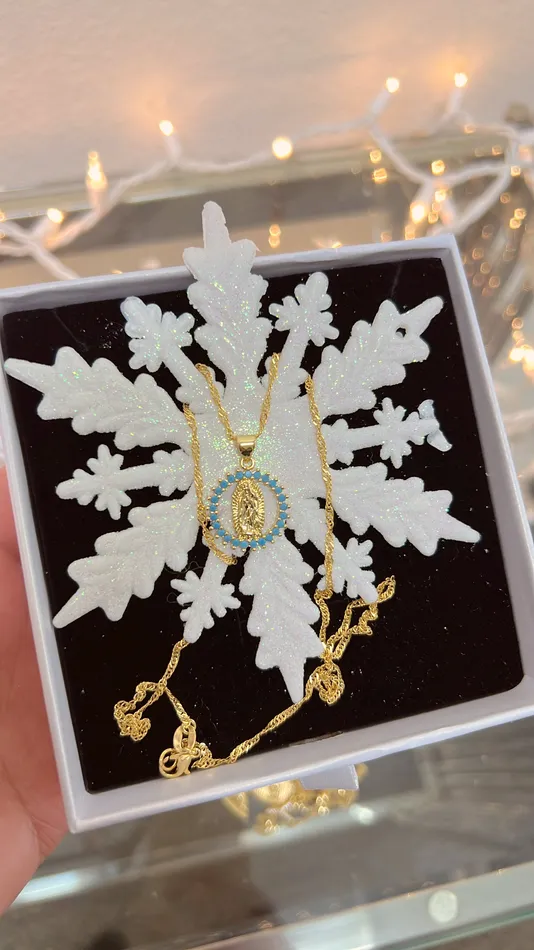 Necklaces MP Jewelry Blue Mary Necklace