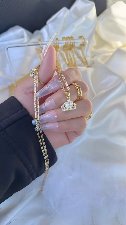 Necklaces MP Jewelry TriGold Tiara Virgin Mary Necklace