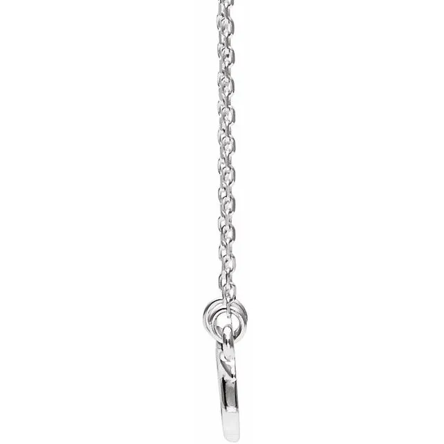 Necklaces TreasureFineJewelers Sterling Silver Snake 1618 Necklace