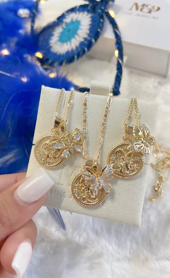 Necklaces Zodiac Butterfly Necklace MP Jewelry