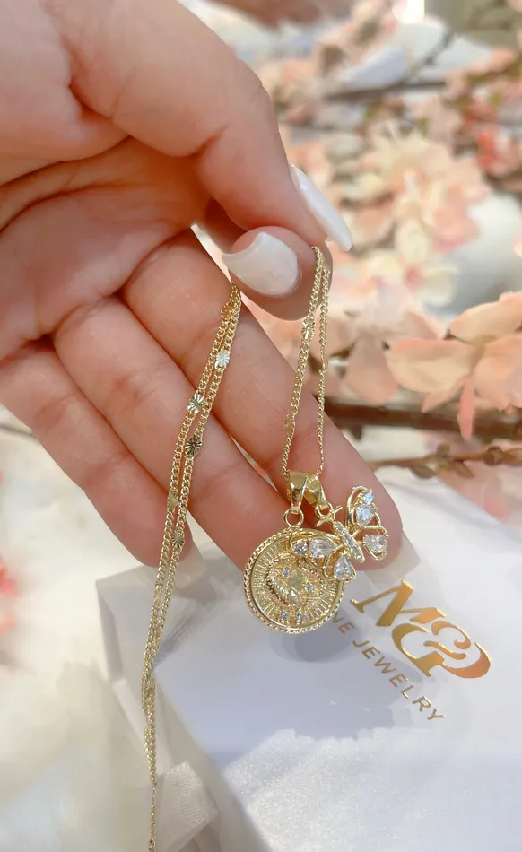 Necklaces Zodiac Butterfly Necklace MP Jewelry