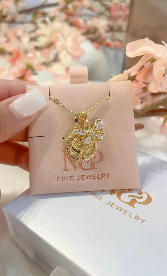 Necklaces Zodiac Butterfly Necklace MP Jewelry