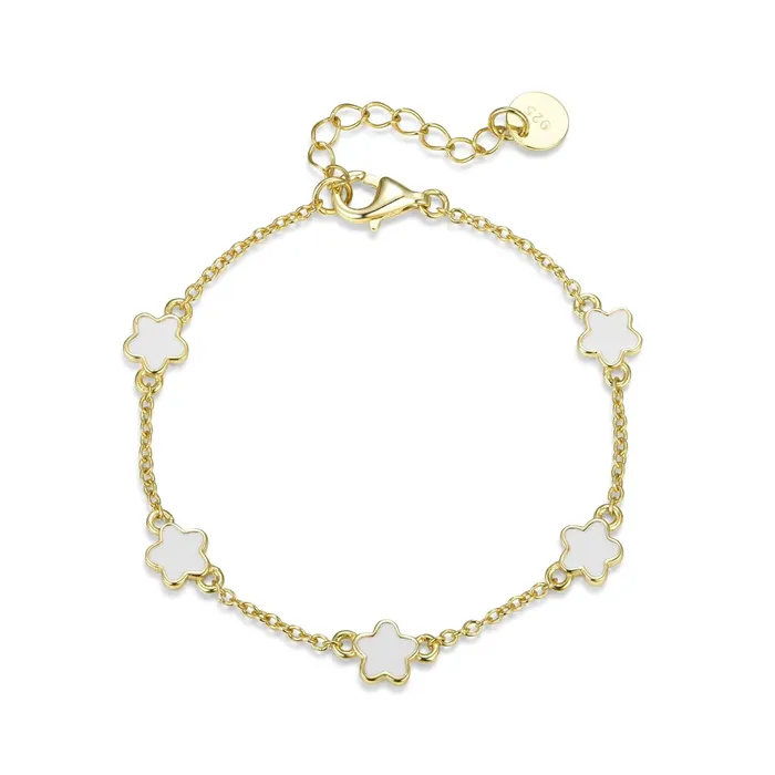 Perfect Piercing Bracelets Enamel flower adjustable bracelet Perfect Piercing Bracelets Enamel flower adjustable bracelet
