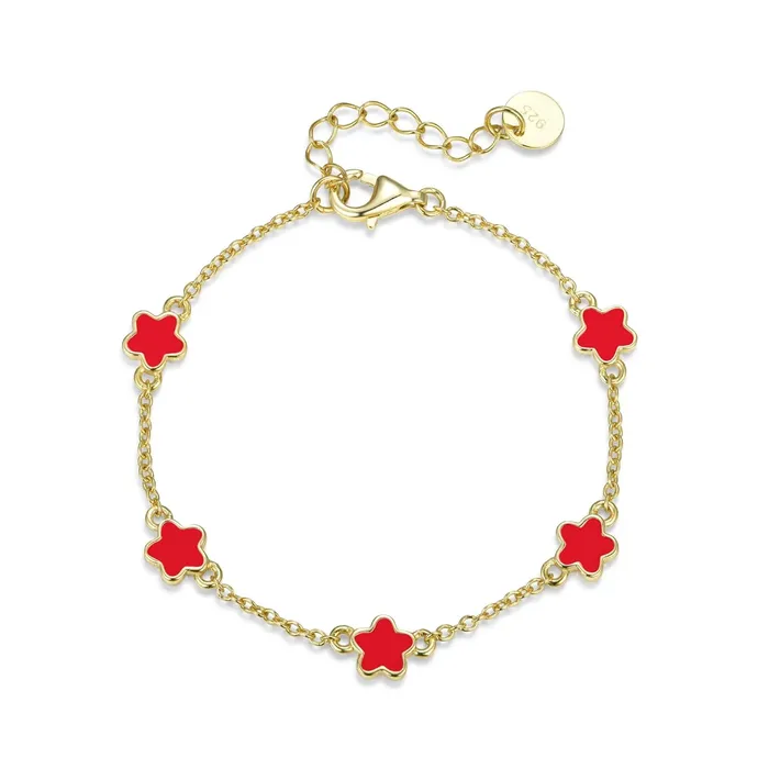 Perfect Piercing Bracelets Enamel flower adjustable bracelet Perfect Piercing Bracelets Enamel flower adjustable bracelet