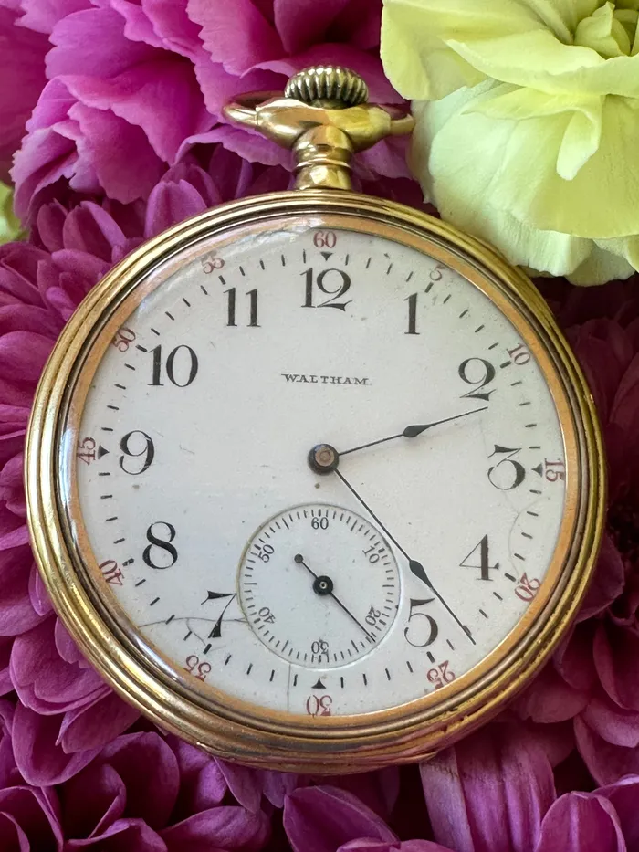 PreStyled Sets ONeills Estate Jewelry 14 Karat Yellow Gold Hamilton Pocketwatch 54301716