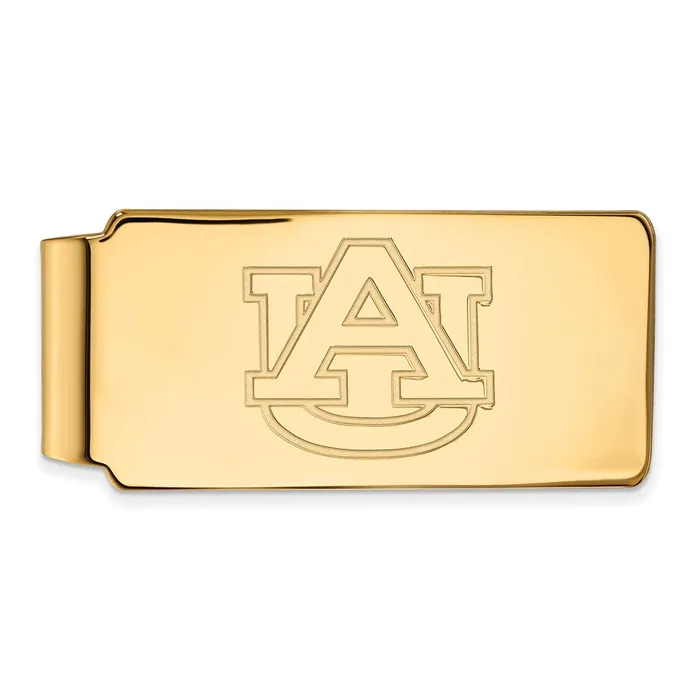 PreStyled Sets TreasureFineJewelers 10K Yellow Gold Auburn University Money Clip