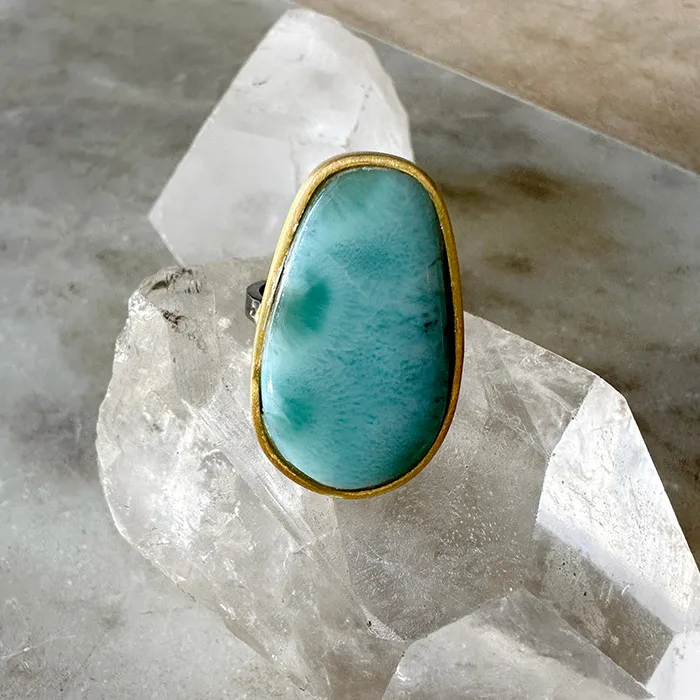 Robindira Unsworth Aris Larimar Ring Rings
