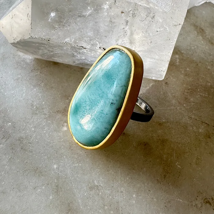 Robindira Unsworth Aris Larimar Ring Rings
