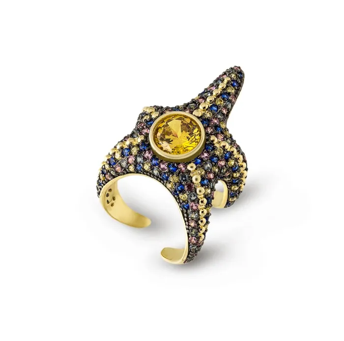 Saboga Starfish Wraparound Ring vendorunknown Rings
