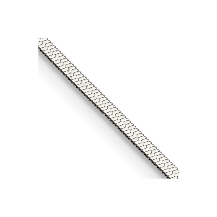 Stainless Steel Polished 23mm 20in Herringbone Chain TreasureFineJewelers Bracelets Stainless Steel Polished 23mm 20in Herringbone Chain TreasureFineJewelers Bracelets
