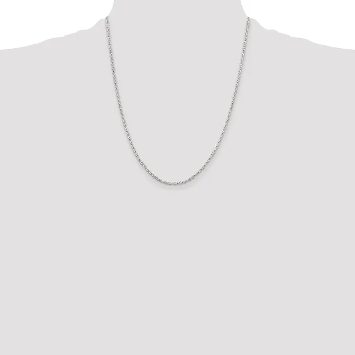 Sterling Silver 16mm Oval Fancy Rolo Chain TreasureFineJewelers Rings