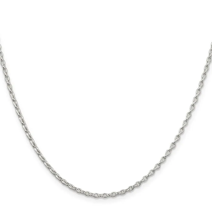 Sterling Silver 16mm Oval Fancy Rolo Chain TreasureFineJewelers Rings