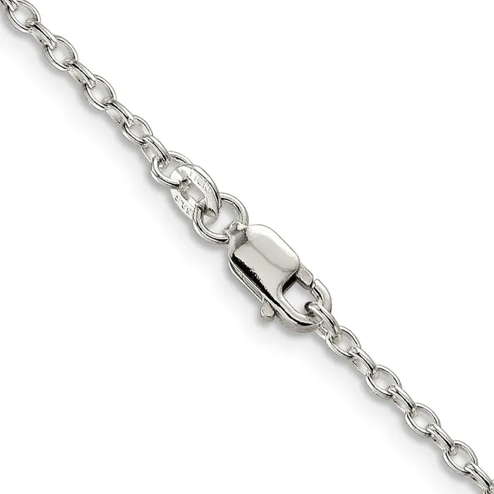 Sterling Silver 16mm Oval Fancy Rolo Chain TreasureFineJewelers Rings