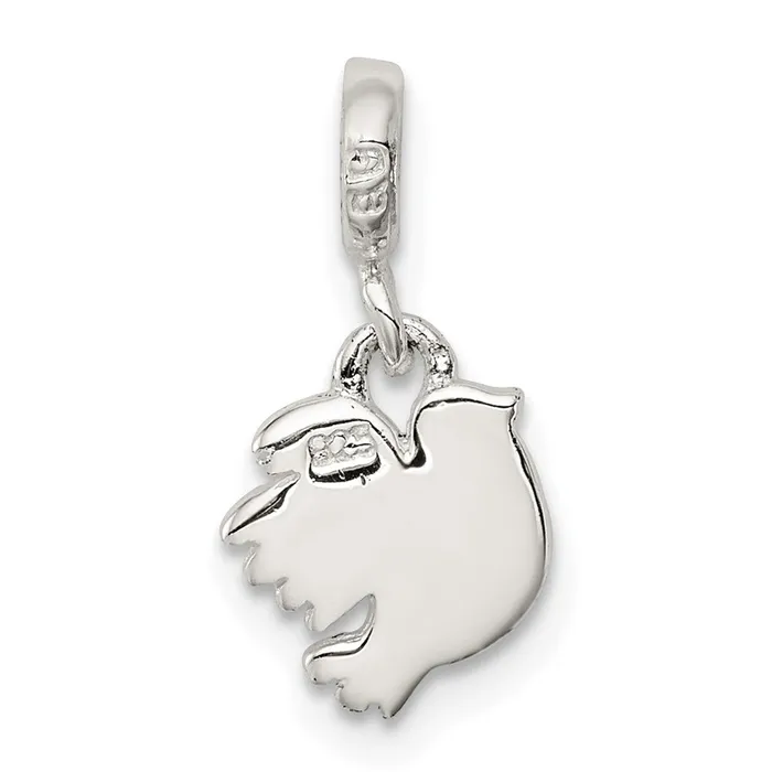 Sterling Silver Polished Bird Enhancer TreasureFineJewelers Rings