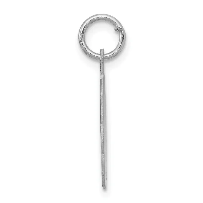 Sterling Silver Rhodiumplated Special Mom Disc Charm TreasureFineJewelers Rings