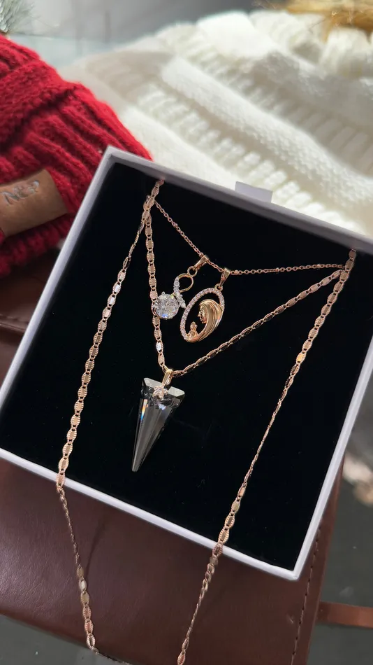 Swarovski Mary Necklace Set MP Jewelry Necklaces Swarovski Mary Necklace Set MP Jewelry Necklaces