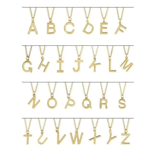 TreasureFineJewelers 14K Yellow Gold Initial J Dangle 18 Necklace Necklaces