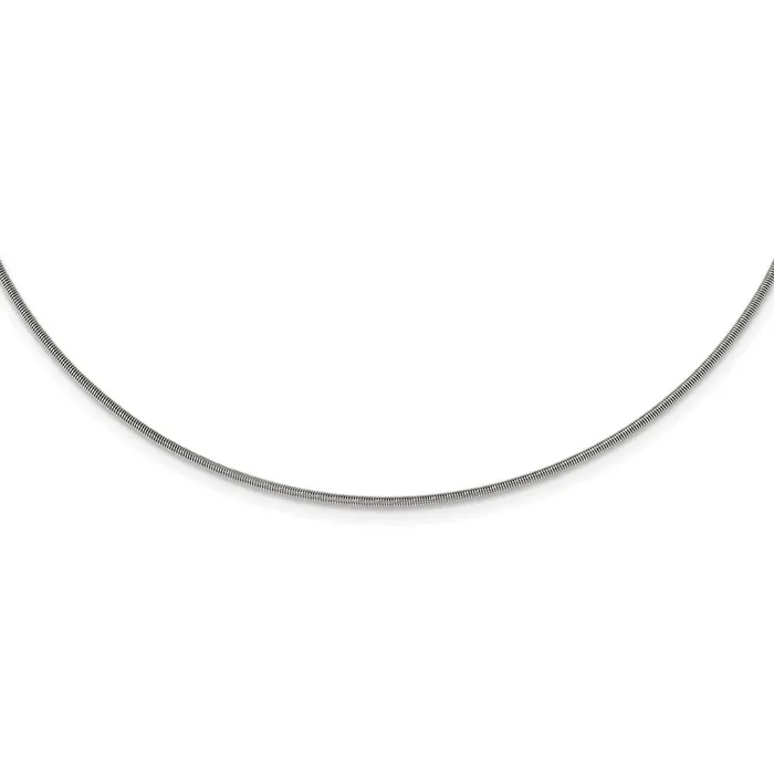 TreasureFineJewelers Necklaces Chisel Stainless Steel Polished and Textured 16 inch Necklace TreasureFineJewelers Necklaces Chisel Stainless Steel Polished and Textured 16 inch Necklace