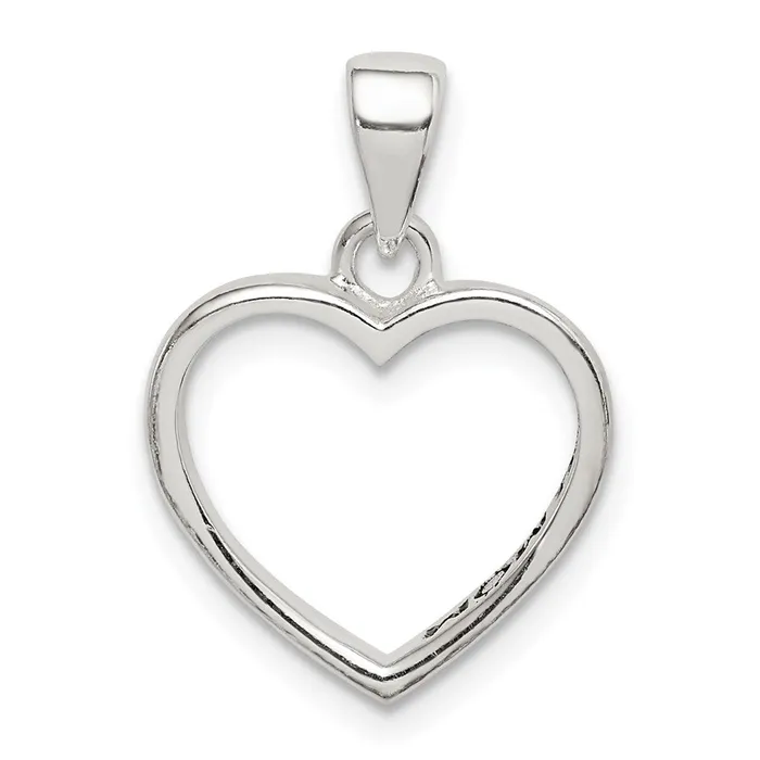 TreasureFineJewelers Necklaces Sterling Silver Enamel LOVE YOU MOM Heart Pendant TreasureFineJewelers Necklaces Sterling Silver Enamel LOVE YOU MOM Heart Pendant