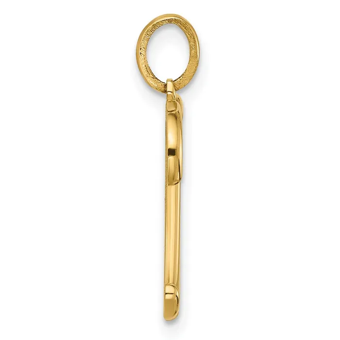 TreasureFineJewelers PreStyled Sets 14k Yellow Gold Fancy Letter H