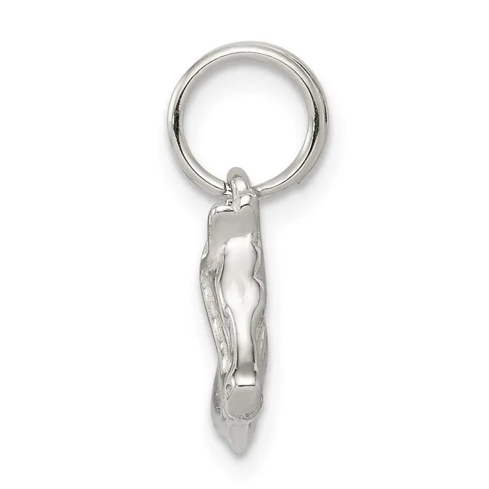TreasureFineJewelers Rings Sterling Silver Horse Head with Bridle Charm