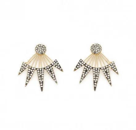 vendorunknown Rings Firecracker CZ Ear Jacket