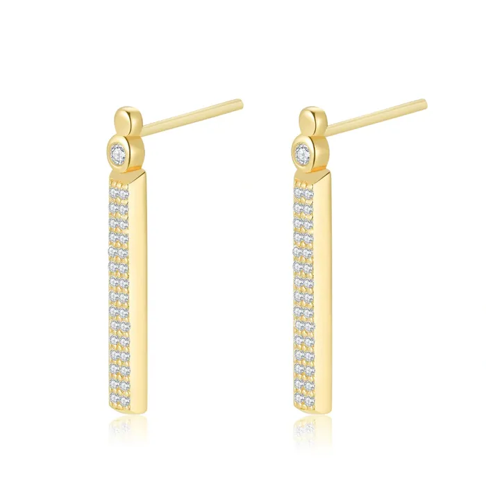 Vertical Bar Drop Dangle Earring Galaxy Collection by Parastoo Behzad Trendolla Jewelry Earrings Vertical Bar Drop Dangle Earring Galaxy Collection by Parastoo Behzad Trendolla Jewelry Earrings