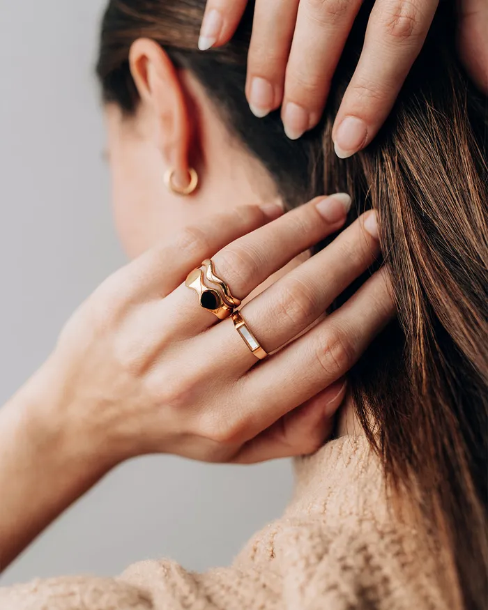Auster Gold Vermeil Ring WellDunn Rings