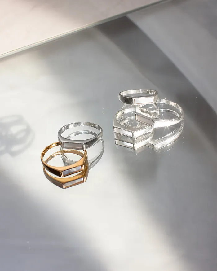 Auster Gold Vermeil Ring WellDunn Rings