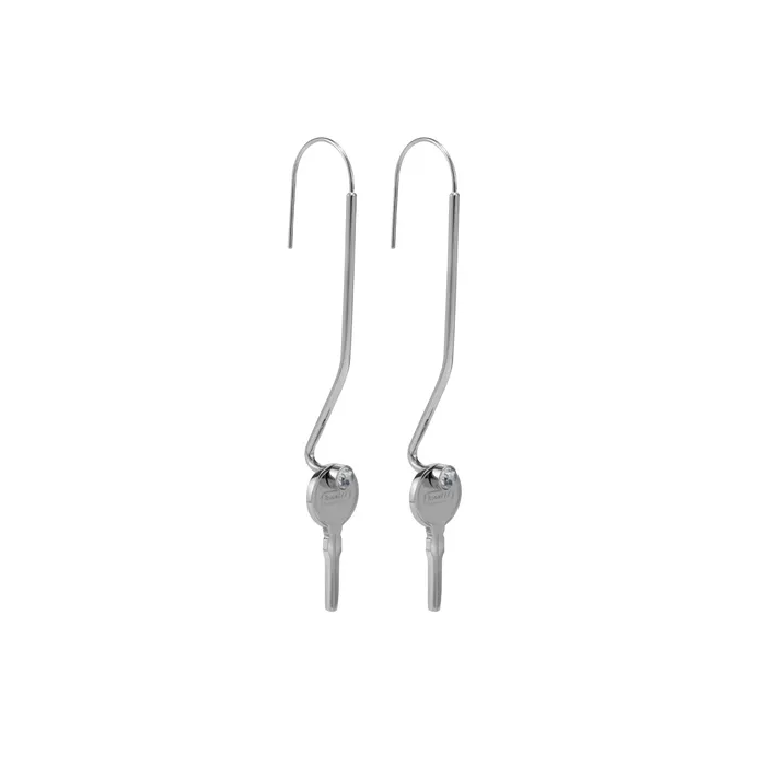 Blackheadshop Earrings Key Ring Earrings