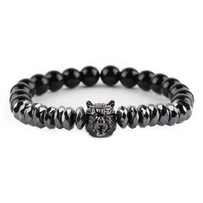 Hematite Bead Bracelet Wolf Stuff Bracelets