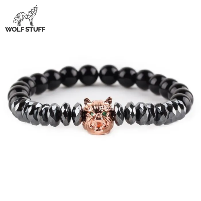 Hematite Bead Bracelet Wolf Stuff Bracelets
