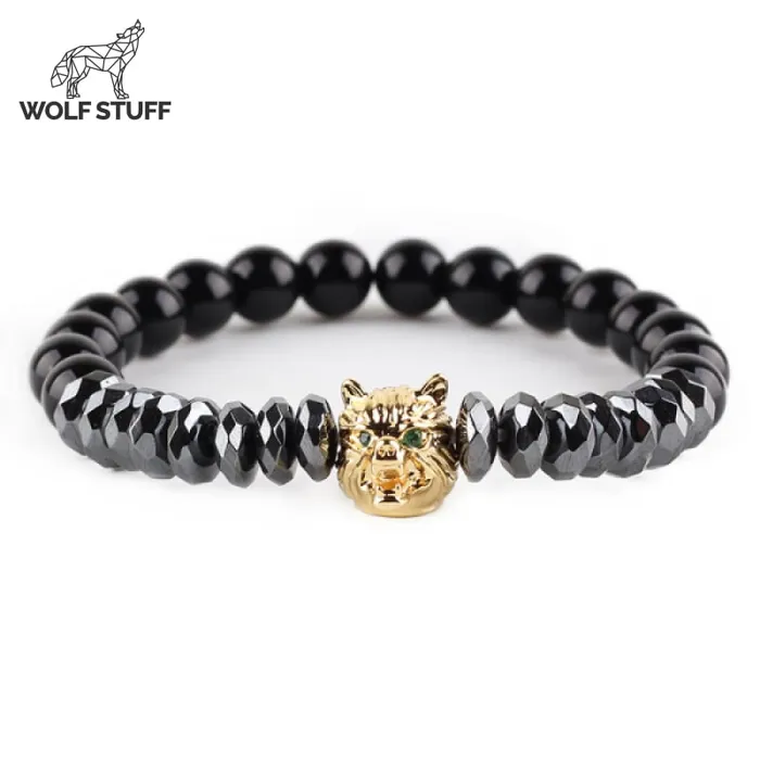 Hematite Bead Bracelet Wolf Stuff Bracelets
