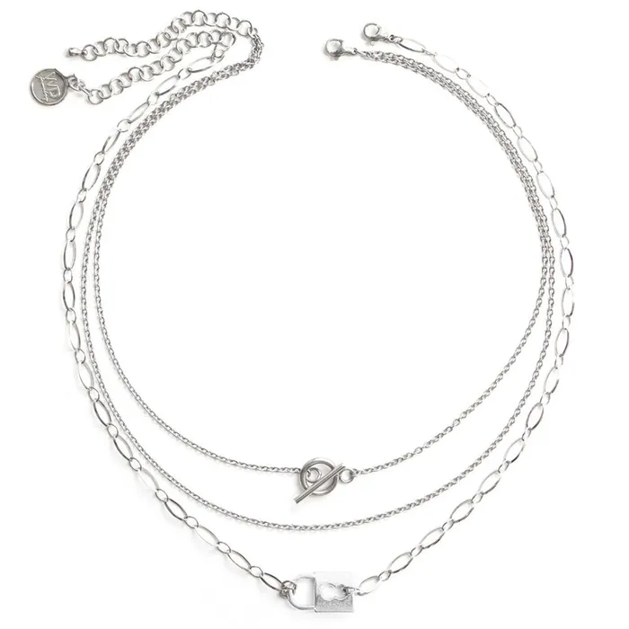 Luck Silver Necklace WellDunn Necklaces