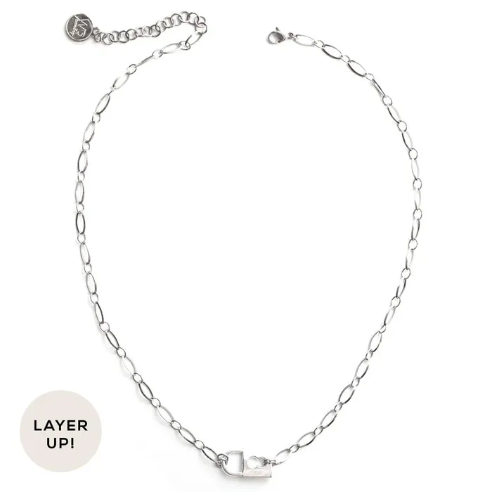 Luck Silver Necklace WellDunn Necklaces