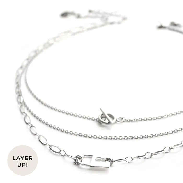 Luck Silver Necklace WellDunn Necklaces