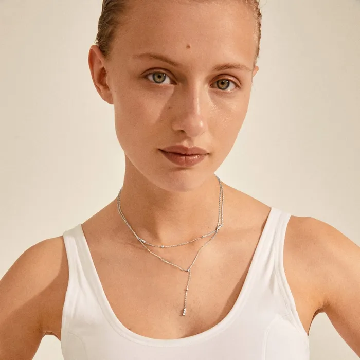 Necklaces Kamari Silver Plated Necklace Pilgrim