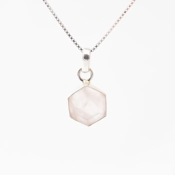 Necklaces Saraswati Silver Honeybee Necklace
