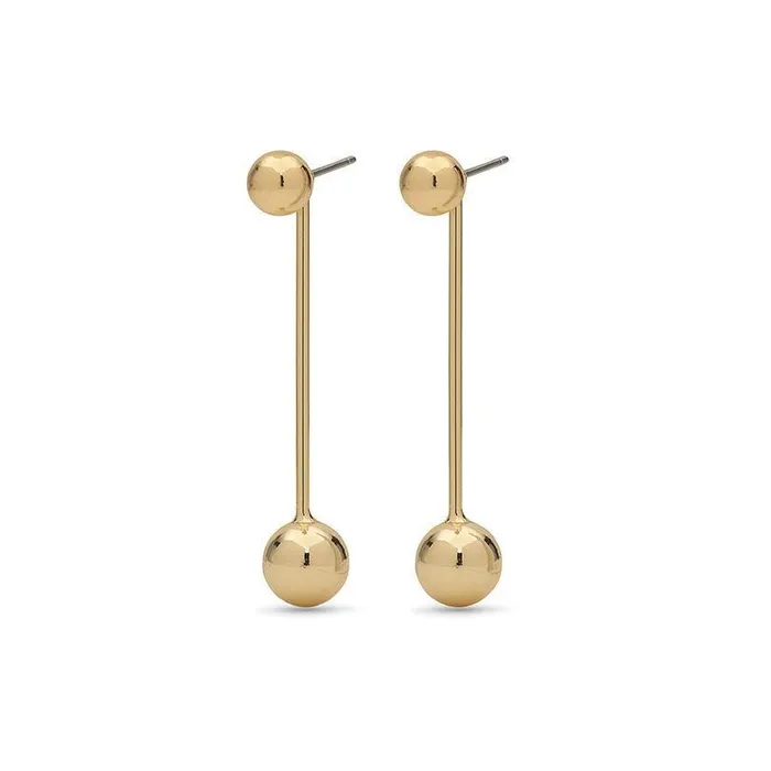 Pilgrim Poe Gold Plated Earrings Earrings