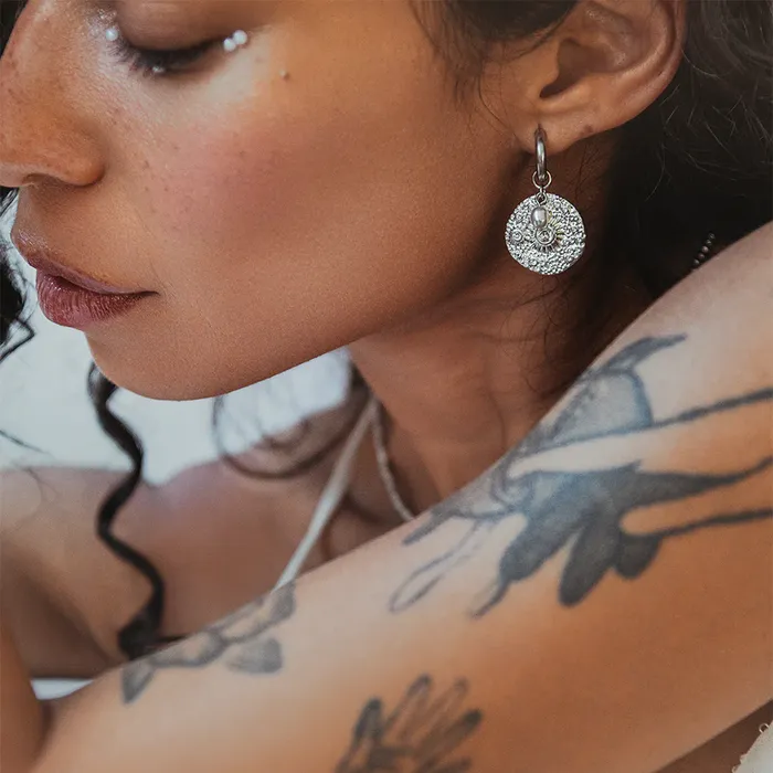 WellDunn Earrings Isla Silver Earrings