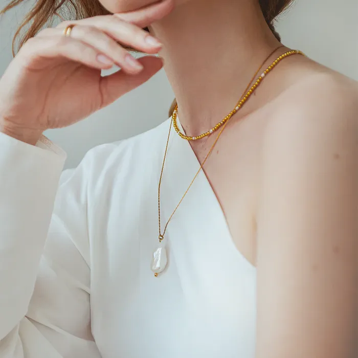 WellDunn Necklaces Nereide Gold Necklace